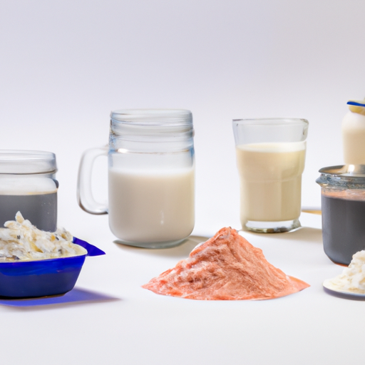 Milk and dairy powders and concentrates