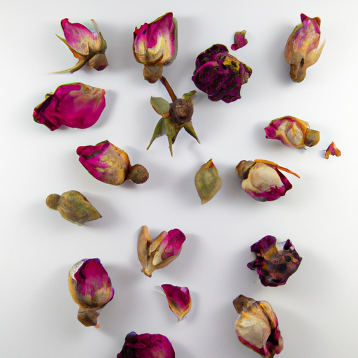 Rose infusion flowers